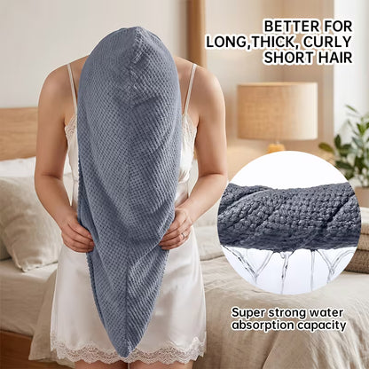 Women's Super Absorbent Quick-Dry Hair Towel Cap